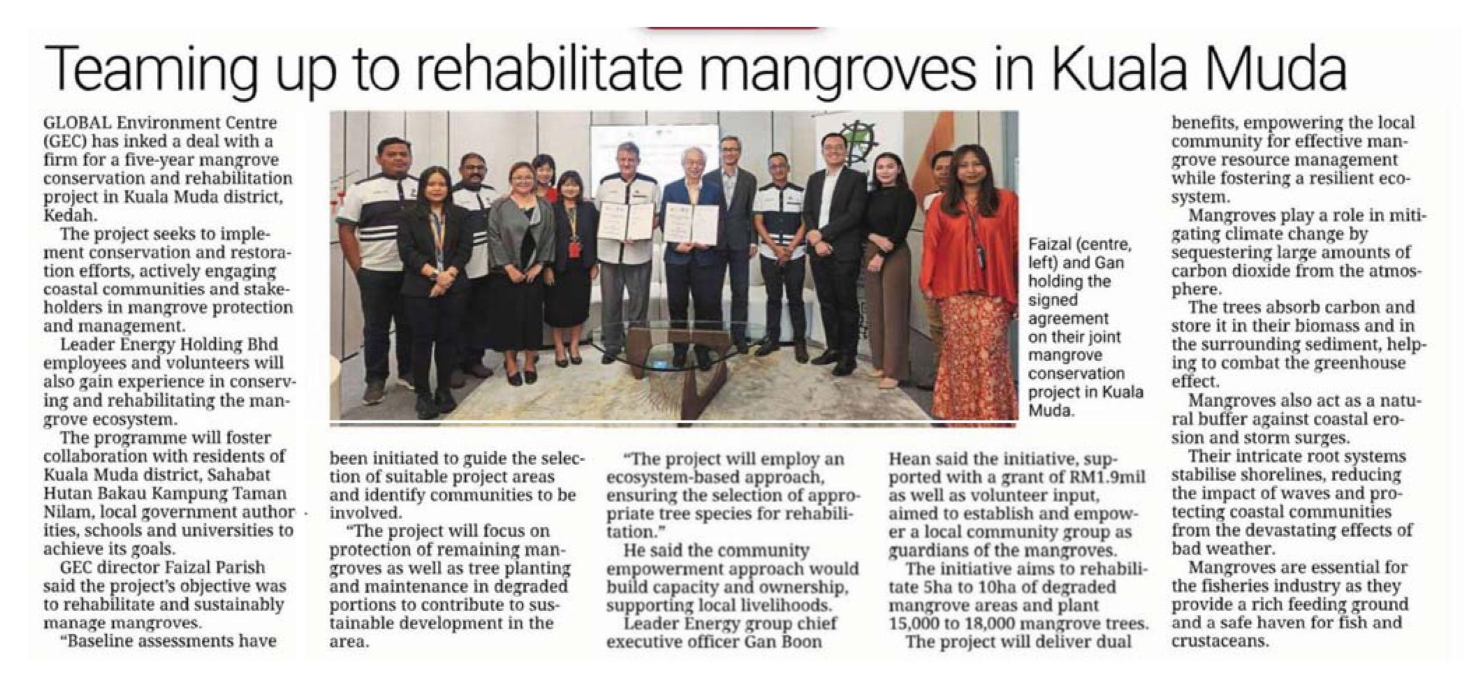 Rehabilitation and Protection