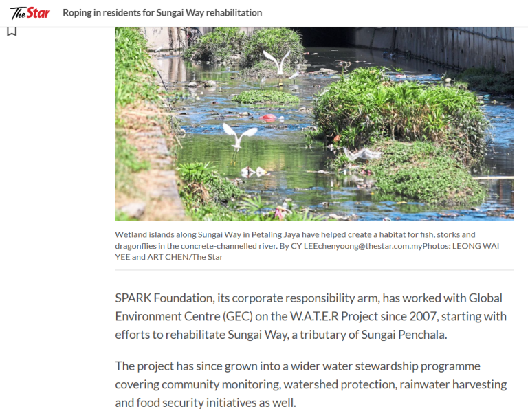 Roping in residents for Sungai Way rehabilitation